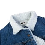 کت جین مردانه ولکات - داخل خز - تصویر 4